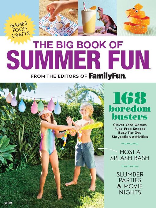 Familyfun big book of summer fun cover image