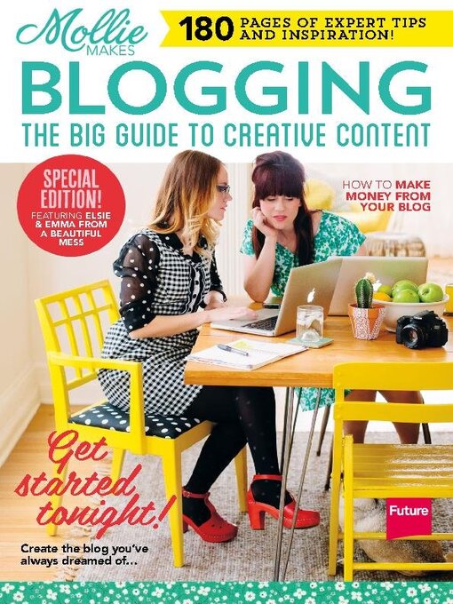 Mollie makes blogging cover image