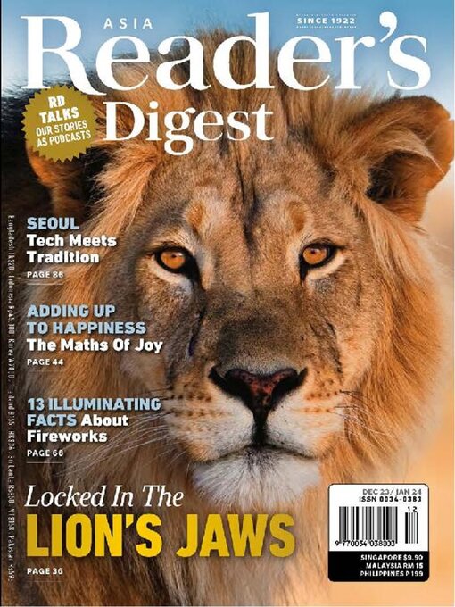 Reader's Digest UK Magazine April 2023 Back Issue