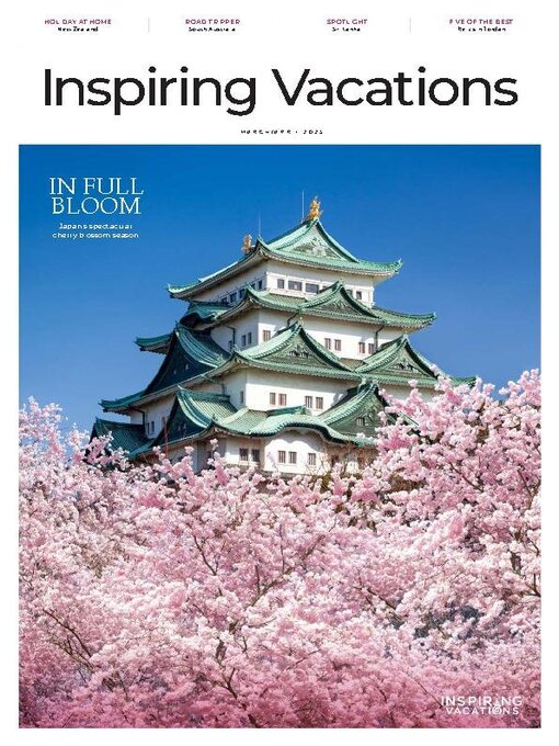 Inspiring Vacations Magazine, book cover