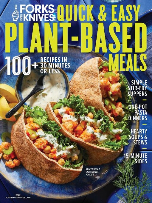Forks over knives quick & easy plant-based 2022 cover image