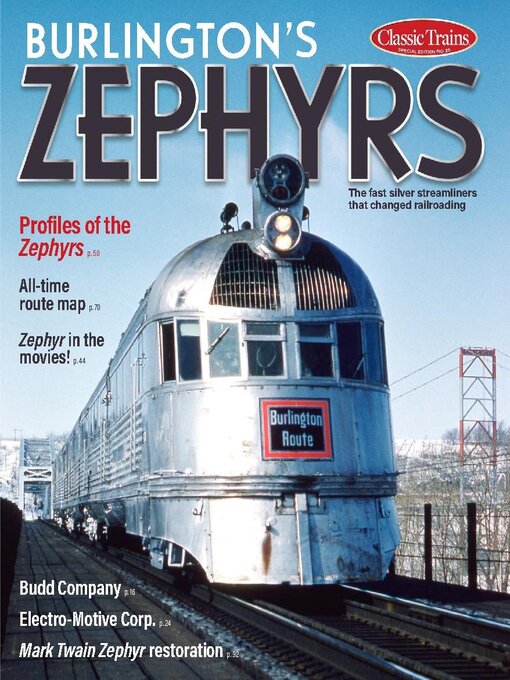 Burlington's zephyrs cover image