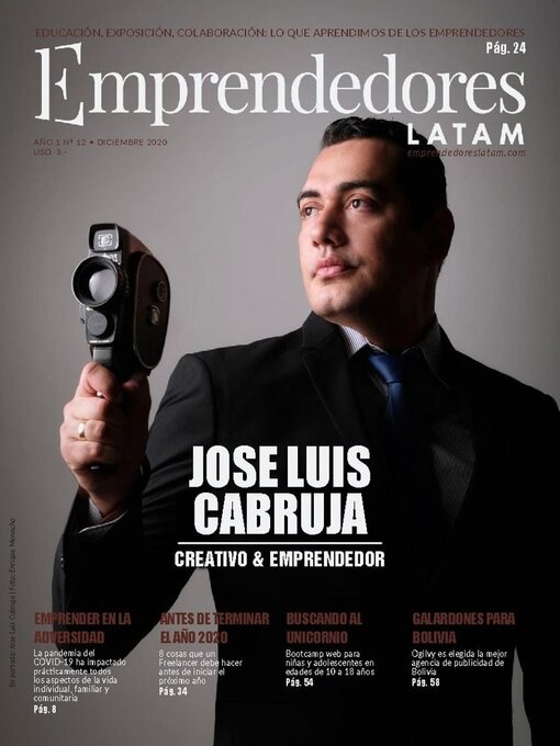 Revista emprendedores bolivia cover image