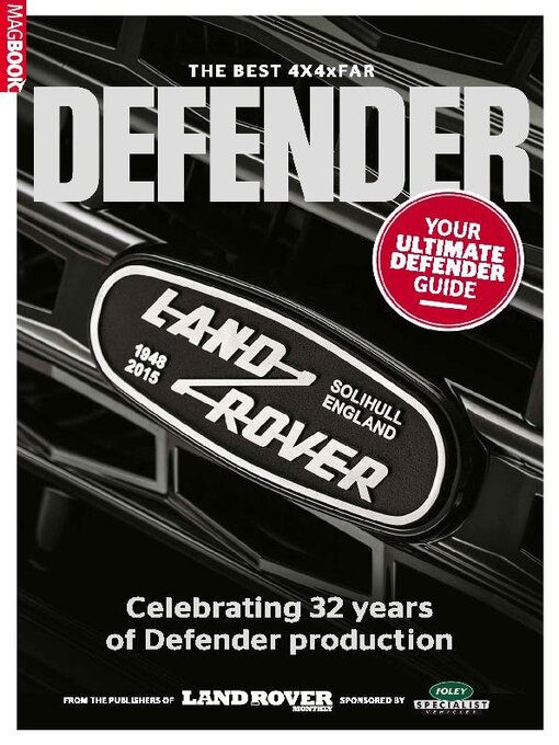 Land rover defender 2015 cover image