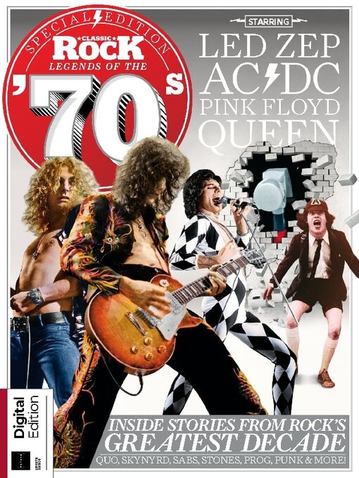 Cover Image of Classic rock special: legends of the 70s (7th edition)