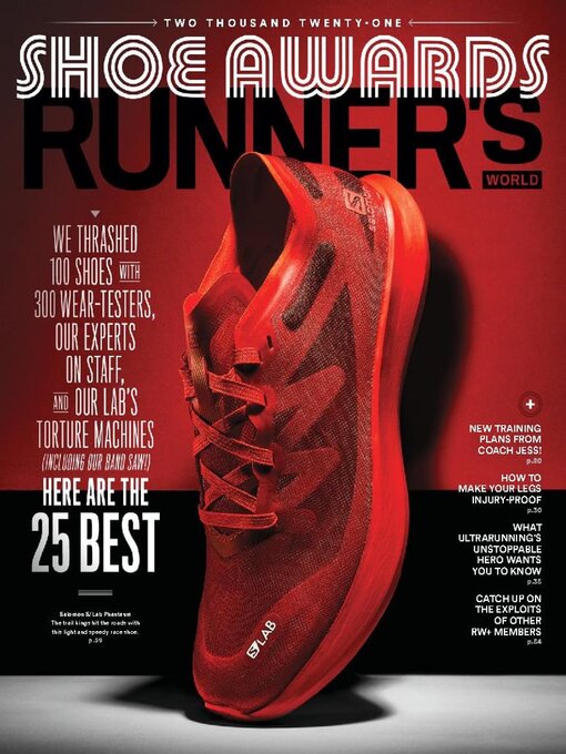 Runner's world cover image