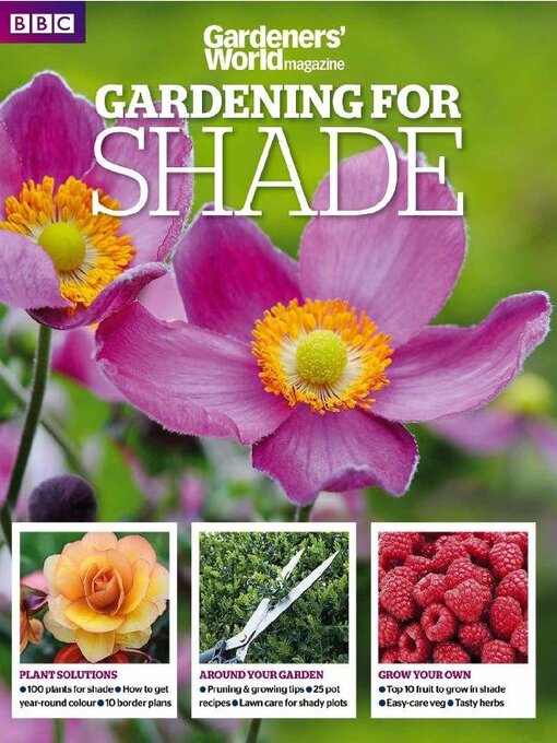 Gardeners' world magazine - gardening for shade cover image