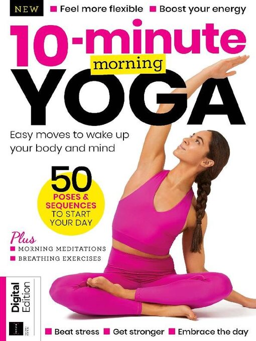 10 minute morning yoga cover image