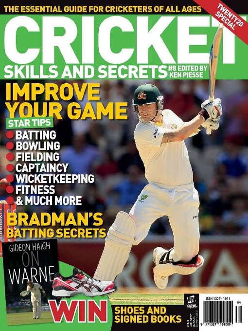 Cricket skills and secrets cover image