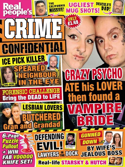 Real people's crime confidential cover image