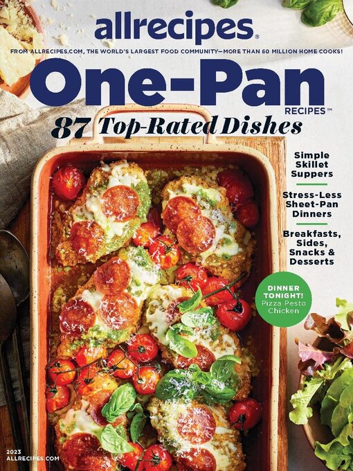 allrecipes one-pan recipes cover image