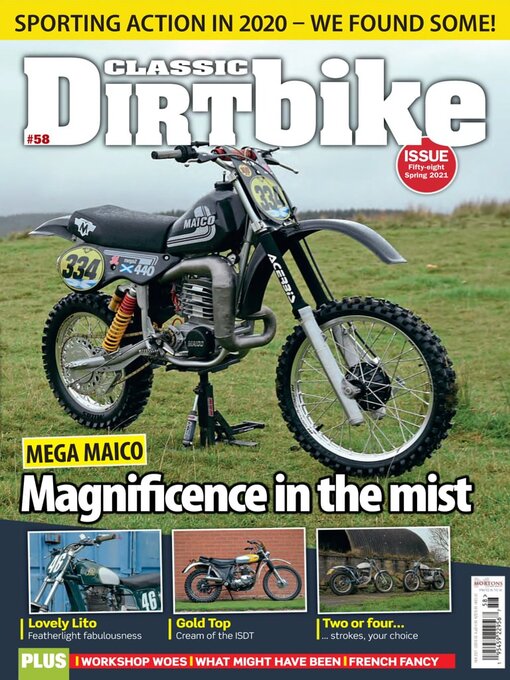 Classic dirt bike cover image
