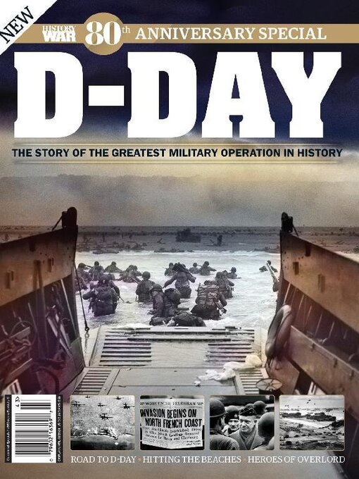 Cover Image of History of war - d-day: 80th anniversary special