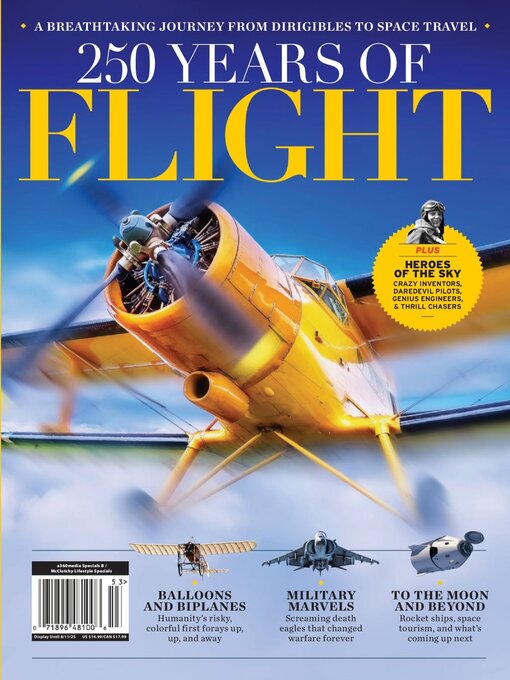 Cover Image of 250 years of flight