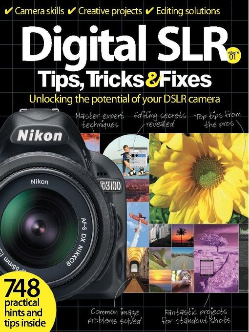 Digital slr tips, tricks & fixes cover image