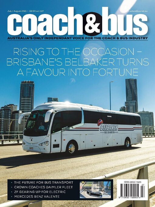 Coach & bus magazine cover image