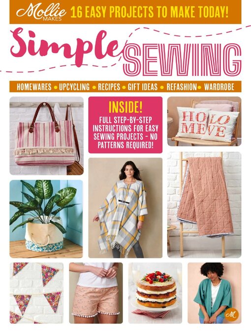 Mollie makes: simple sewing cover image