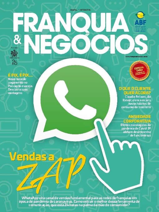 Cover Image of Revista franquia e negócios