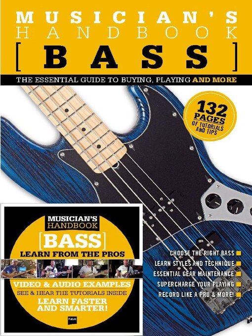 Musican's handbook: bass cover image