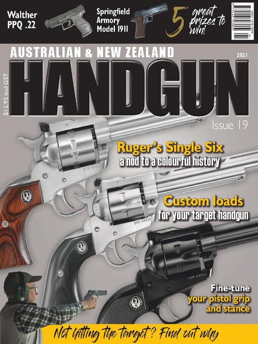 Australian & new zealand handgun cover image