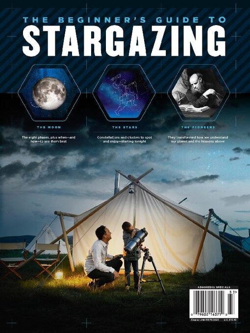 The beginner's guide to stargazing cover image