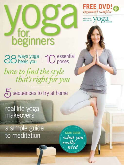 Yoga for beginners cover image