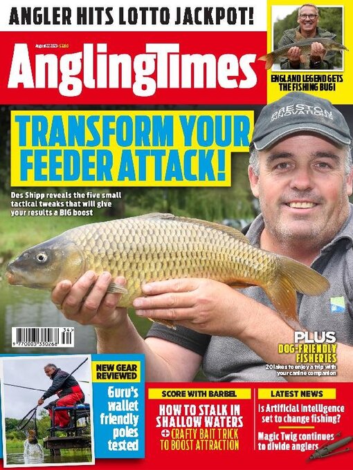 Angling times cover image