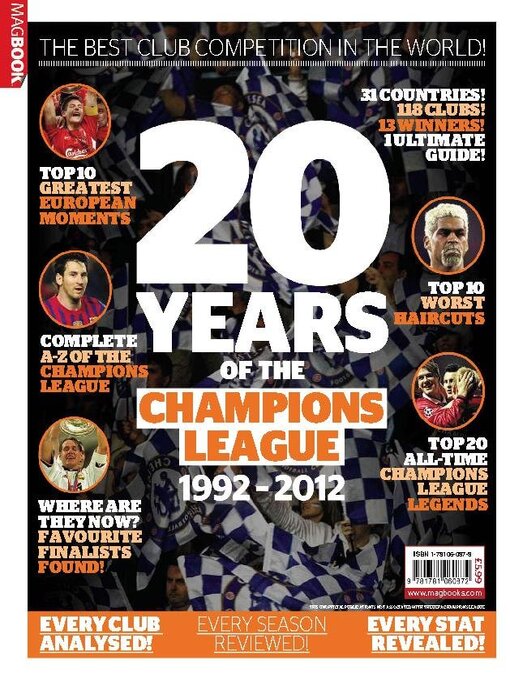 Champions of europe: 20 years of the champions league cover image