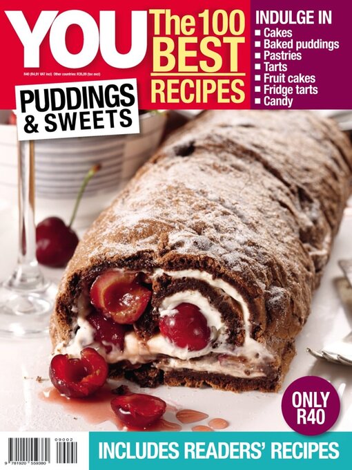 You best recipes puddings cover image