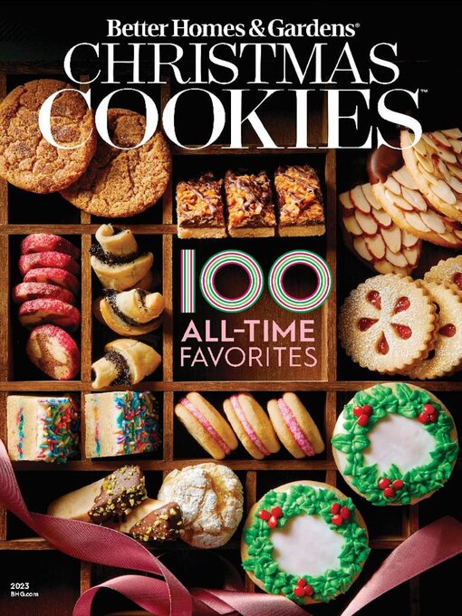 Bh&g christmas cookies cover image
