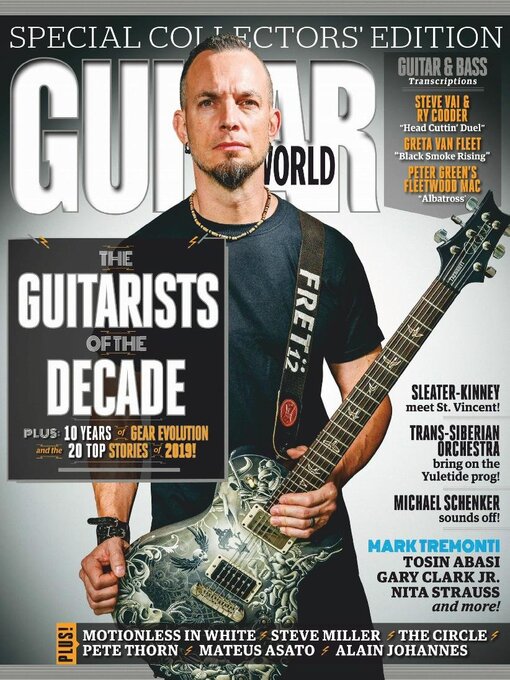 Guitar World Magazine October 2019 Adam Jones (Tool) Exclusive