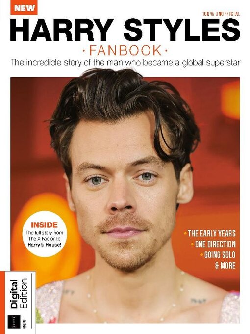 Harry styles fanbook cover image