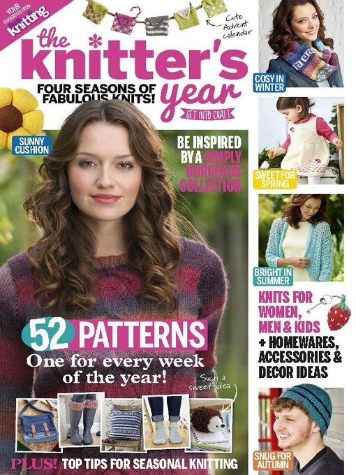 The knitter's year cover image