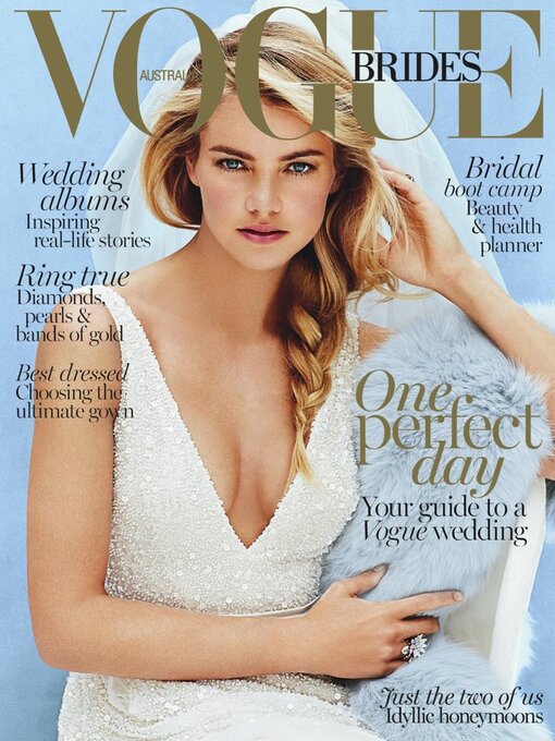 Vogue australia brides cover image