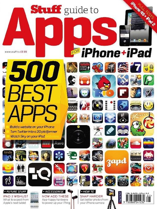 Stuff's ultimate guide to iphone & ipad apps cover image