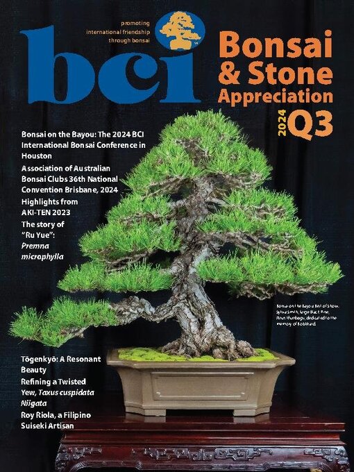 Magazines - BCI Bonsai & Stone Appreciation Magazine - Malta Libraries -  OverDrive