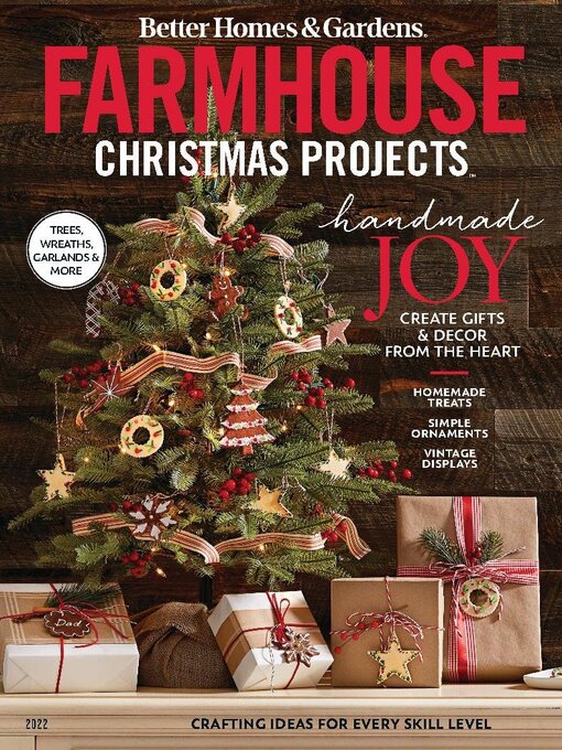 Bh&g farmhouse christmas projects cover image