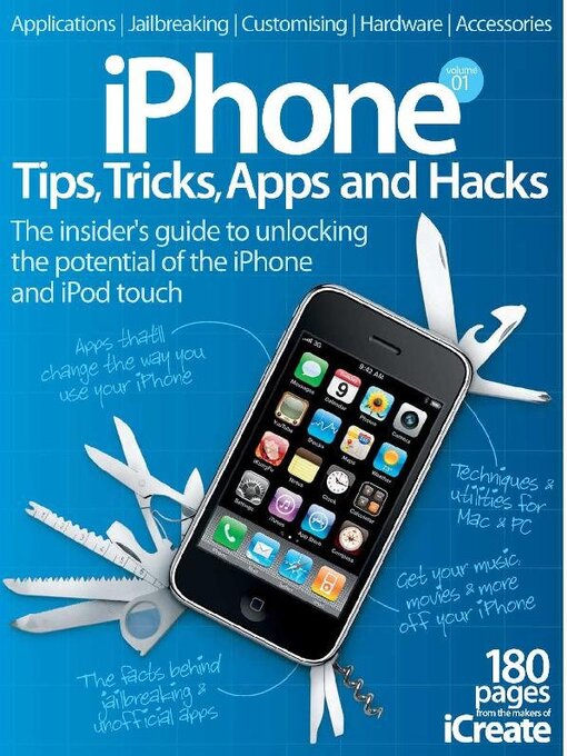 iphone tips, tricks, apps & hacks vol 1 cover image
