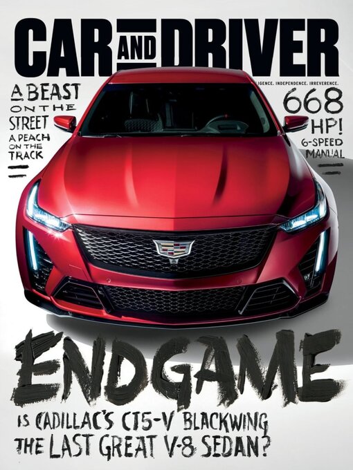 Car and driver cover image
