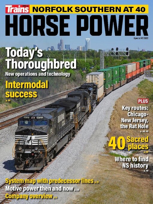 Horse power: norfolk southern at 40 cover image