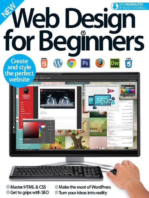 Web design for beginners cover image