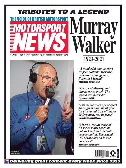 Motorsport news cover image