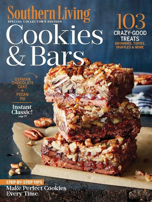Southern living cookies & bars cover image