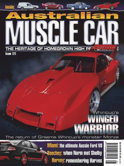 Australian muscle car cover image
