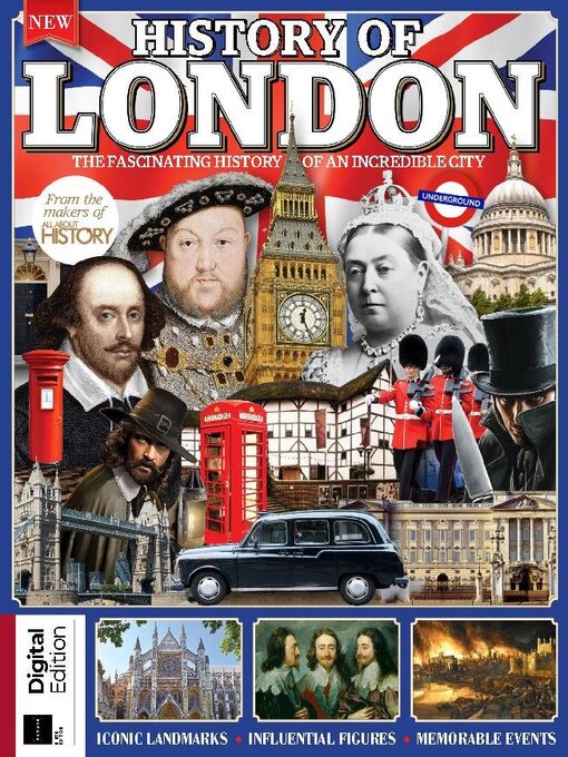 All about history book of london cover image