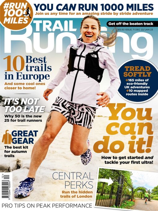 Trail running cover image