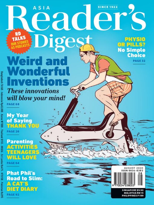 Magazines - Reader's Digest Asia (English Edition) - Toronto Public Library  - OverDrive
