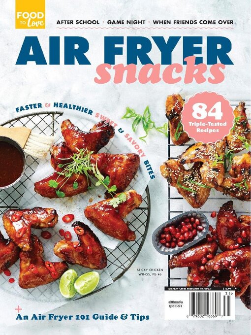 Air fryer snacks cover image