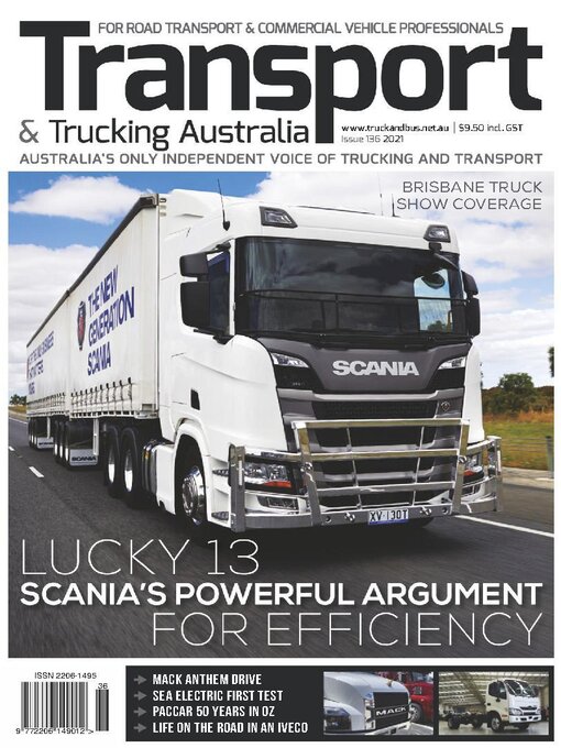 Transport & trucking australia cover image