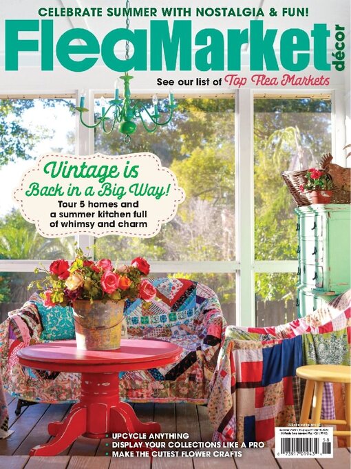 Cover Image of Flea market décor summer 2024